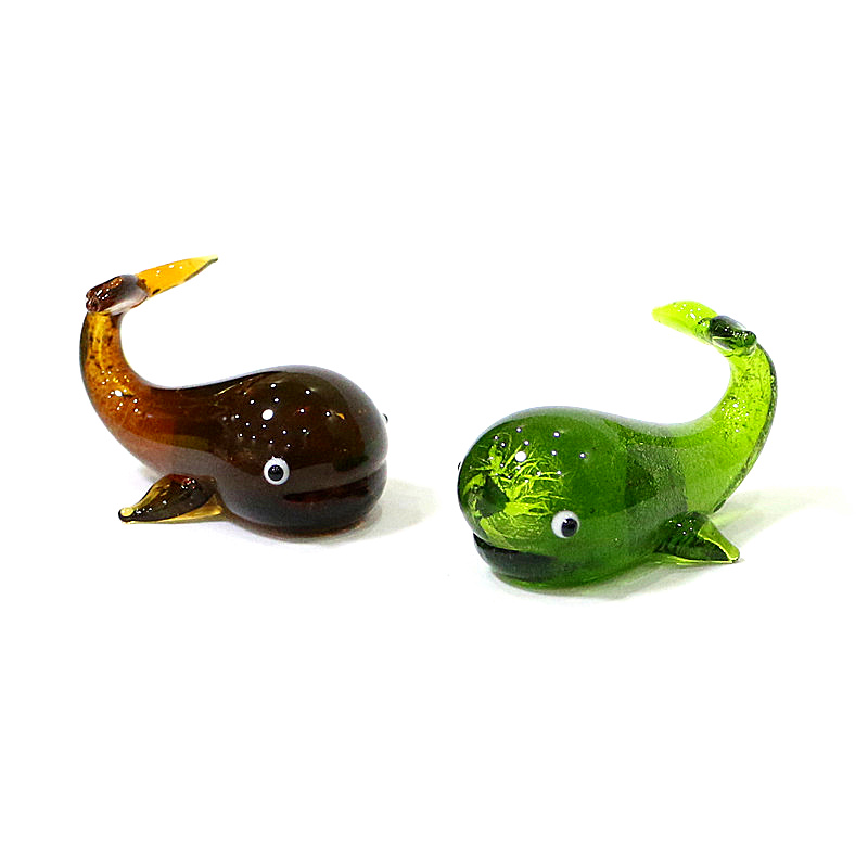 Murano Glass Whale Miniature F - огляд і ціна Marine Aquarium Europe