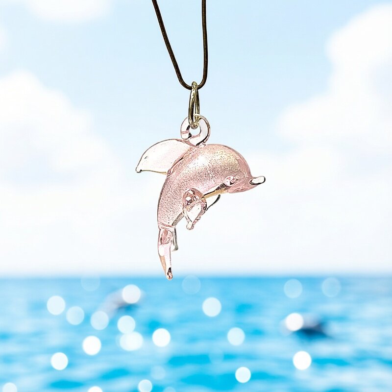 2PCS Mini Glass Dolphin Pendan - огляд і ціна Marine Aquarium Europe