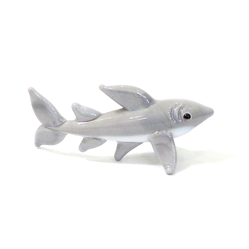 Handmade Mini Glass Shark Figu - огляд і ціна Marine Aquarium Design