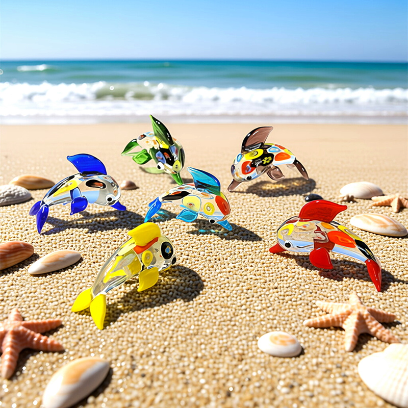 Colorful Miniature Glass Dolph - огляд і ціна Marine Aquarium Europe