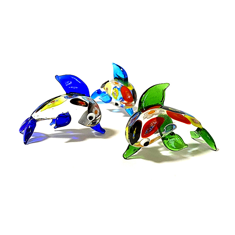 Colorful Miniature Glass Dolph - огляд і ціна Marine Aquarium Europe