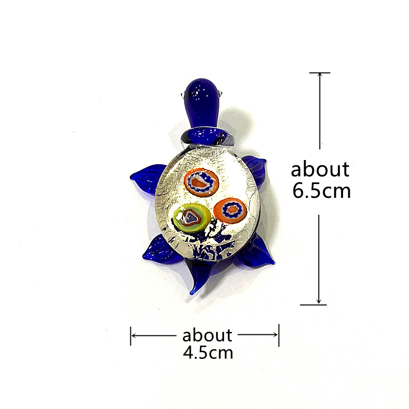 Handmade Mini Glass Turtle Fig - огляд і ціна Marine Aquarium Europe