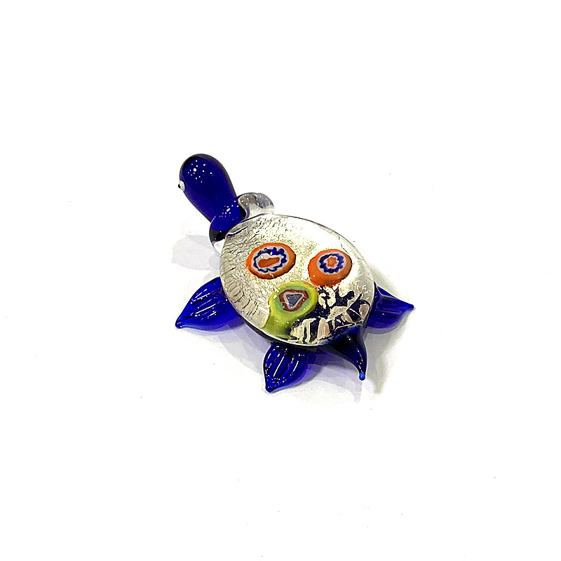 Handmade Mini Glass Turtle Fig - огляд і ціна Marine Aquarium Europe