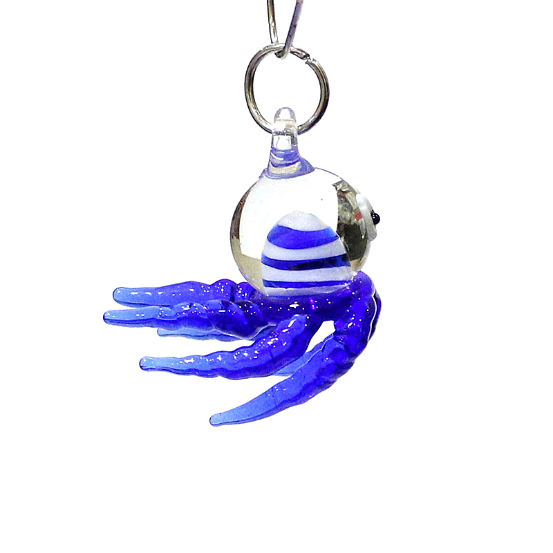Miniature Octopus Glass Charm  - огляд і ціна Marine Aquarium Europe