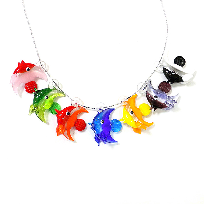 2pcs Mini Fish Glass Pendant C - огляд і ціна Marine Aquarium Europe